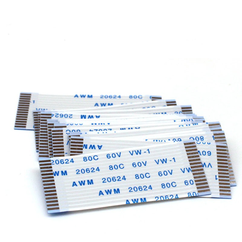 Customized awm 20624 80C 0.5mm Pitch Wiring Harness 40 Pin Flat Connector Wire Ribbon Cable Flexible FFC Flat Cable