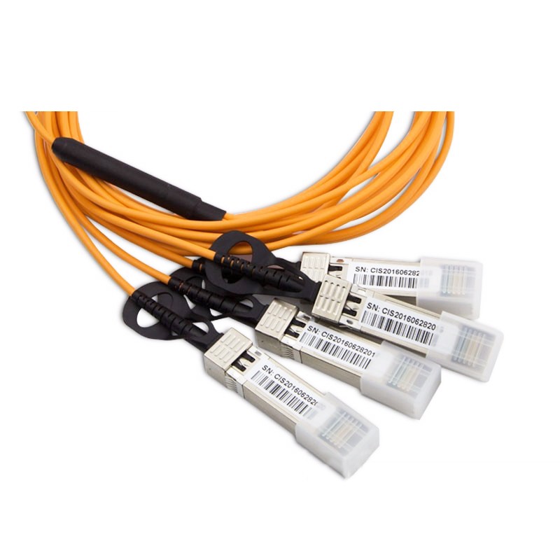 40G MMF QSFP+ To QSFP+ AOC Active Optical Cable Transceiver