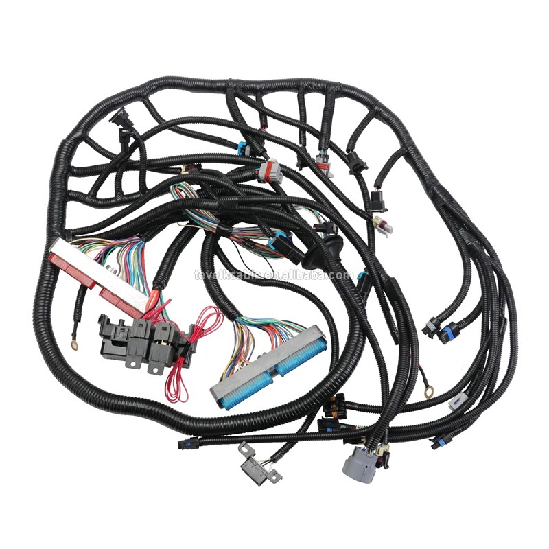 Factory Customized Car complete Auto wiring harnesses cable Assembly manufacturing New energy Automotive engine wiring harness